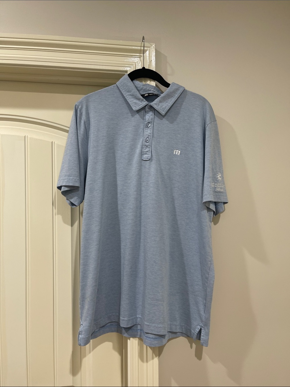 Travis Mathew Light Blue Men’s Polo